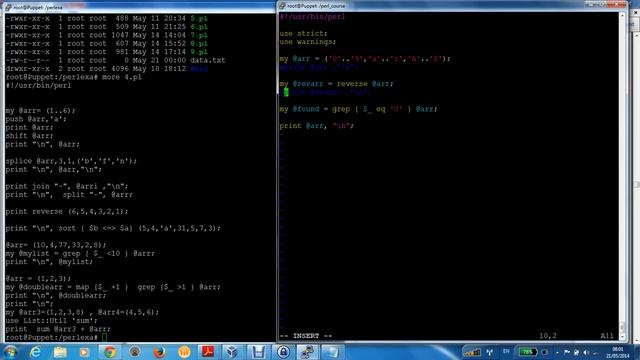 Perl 10 - map,grep function смотреть онлайн