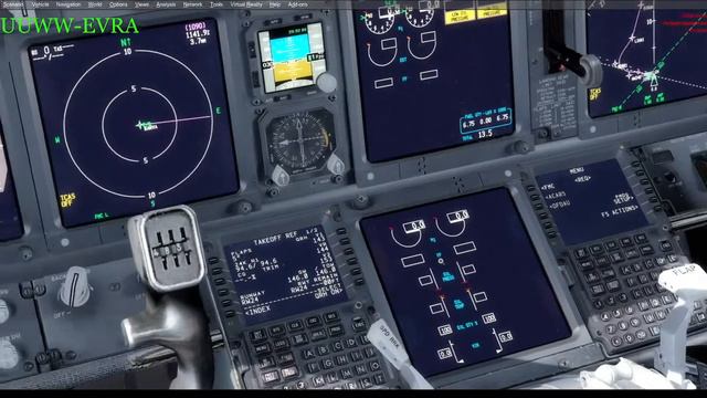 Рейс из Внуково(UUWW) в Ригу(EVRA)| P3D | PMDG 737-800 смотреть онлайн