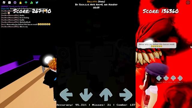 DESTROYING Toxic Girls And They RAGE QUITTED in Roblox Funky Friday смотреть онлайн