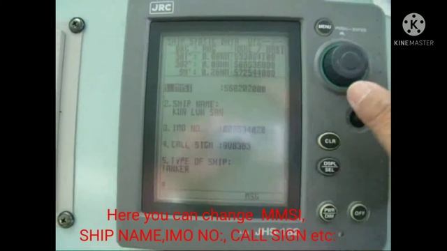 JRC JHS-182 AIS, How to Reprogram or change SHIP NAME, MMSI, IMO number, CALL SIGN and others. смотреть онлайн