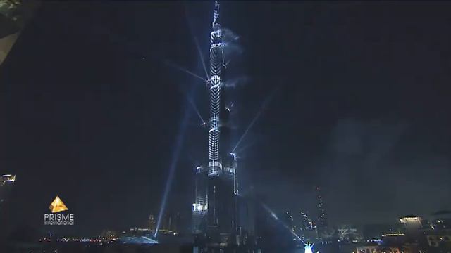 Burj Khalifa церемония открытия HD