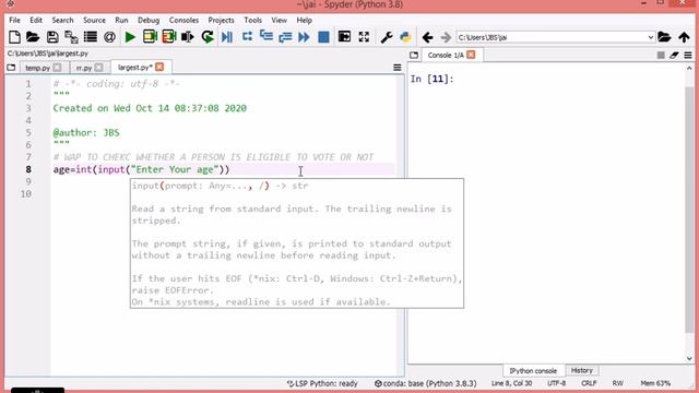 Decision making statements in Python || If || if else || if elif ladder || Nested statements смотреть онлайн