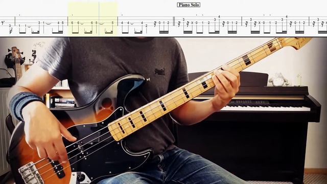 I Know You Know - Esperanza Spalding | Simplified bass line with tabs #23 смотреть онлайн