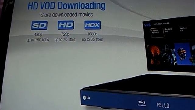 LG Hello Blu-ray and 1080p HD VOD Downloading CES 2010 -25 смотреть онлайн