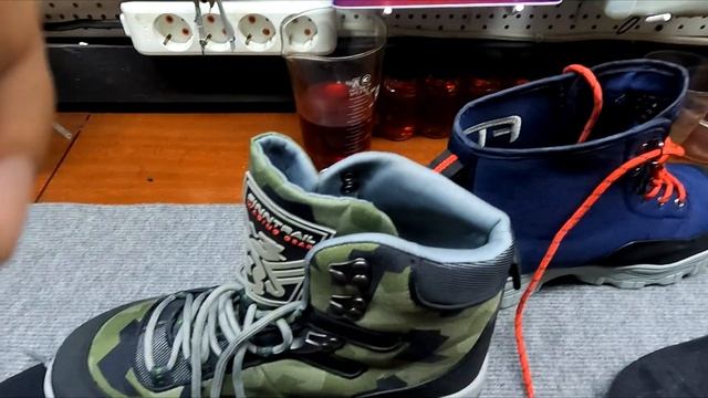 Сравнение , БОТИНКИ Finntrail  SPORTSMAN CAMOARMY Vs Finntrail URBAN N