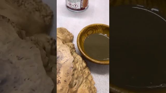 Журнальный столик покрываем маслом ,,Borma”