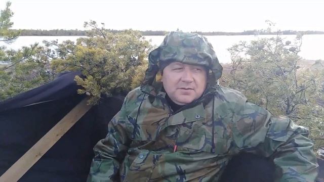 Охота. Строительство избы на болоте. Часть 2. смотреть онлайн