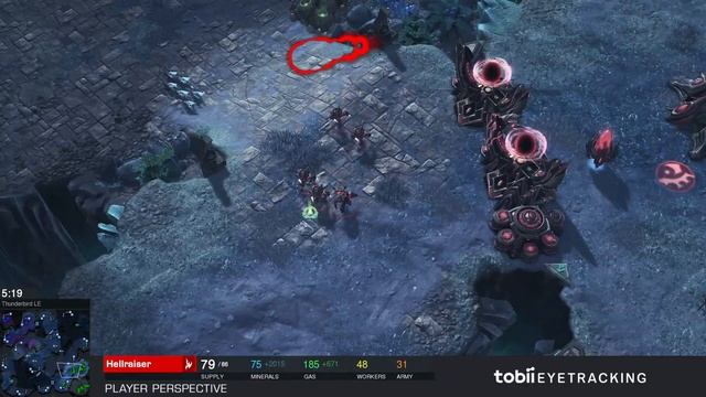 Tobii Eye Tracking - HellraiseR POV vs Serral - Group Stage 3 Game 1 - WCS Summer 2019 смотреть онлайн