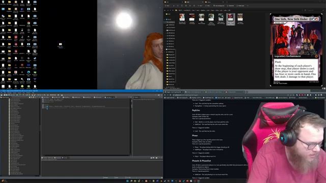 Forge Custom Magic Card programming Process, Not Minecraft смотреть онлайн