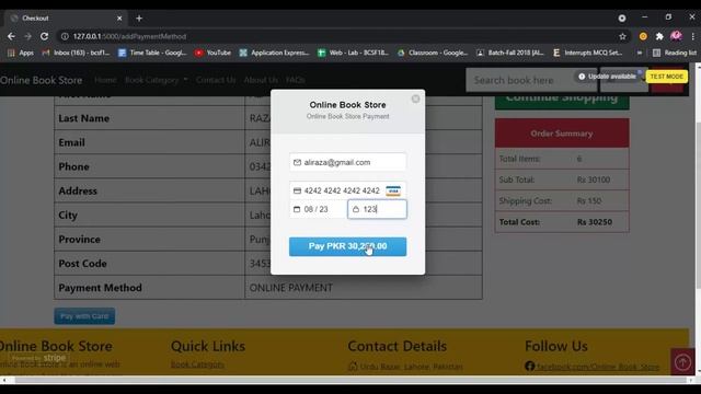 Online-Book-Store - Ecommerce -Website-App -Full-Stack -Python -Flask -Web Application-MySQL-Server смотреть онлайн