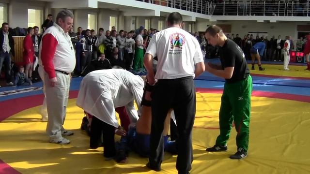 Боевое самбо. Григорян Юрий VS Лазовский Александр смотреть онлайн