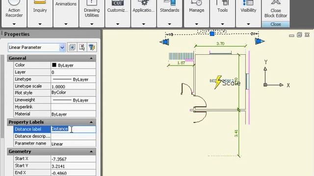 AutoCad - 3-4 Parameter التحكم في خواص смотреть онлайн