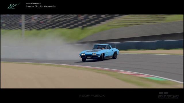 Drift Chevrolet Corvette C2 1963 CTM Drift смотреть онлайн