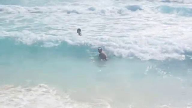 Карибское море. Пляж. Канкун, Мексика. Cancún. México. El mar Caribe. смотреть онлайн