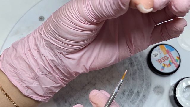 Укрепление боковых стенок, гелевое укрепление ногтей, дизайн растекашка 💅💘 смотреть онлайн