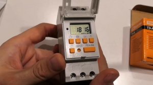 Как запрограммировать астрономический таймер ТЭ-АС.