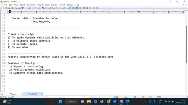 REACT JS tutorials by Mr. Swamy Naidu Sir смотреть онлайн