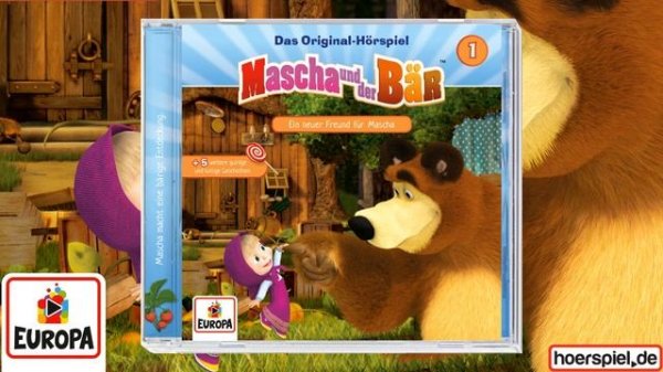 Mascha und der Bär - Folge 1: Ein neuer Freund für Mascha