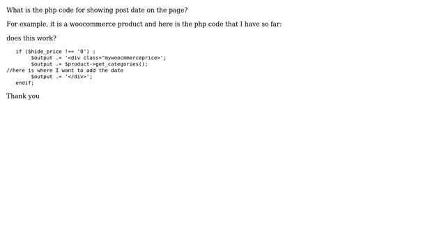 Wordpress: Show post date on the page смотреть онлайн