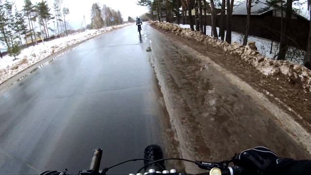 Покатушка с Полиной от Твери до поселка Сахарово..24 февраля 2019 года.2 часть.Архивное видео. смотреть онлайн