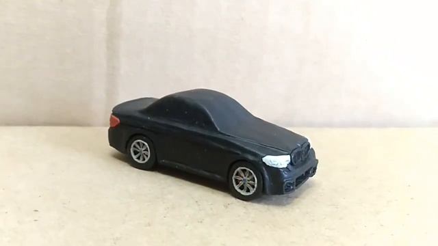 BMW 540 Урок как слепить машинку своими руками из пластилина за 5-минут (from Polimerclay)