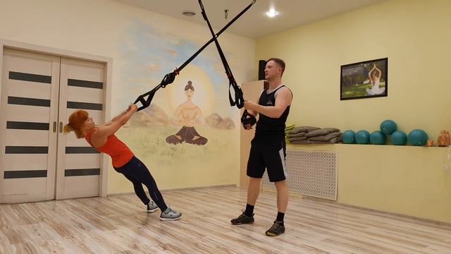 TRX-петли. Не женская тренировка на всё тело. смотреть онлайн