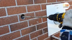 DIY - Гениально просто и быстро! Сверлим газобетон :)