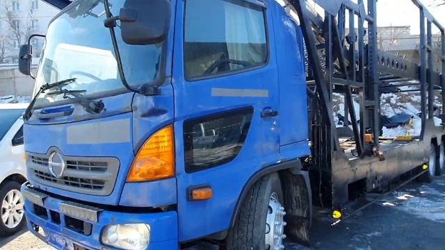 Hino ranger 2013 год АВТОВОЗ НА 6 МАШИНОМЕСТ смотреть онлайн