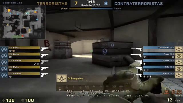 CSGO OVERWATCH #1 - O SUSPEITO TEM UM AIMBOT HARD смотреть онлайн