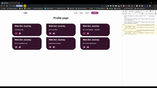Twitter Clone - React Private Routes смотреть онлайн