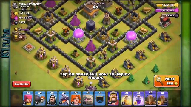 СУПЕРСТРАННЫЙ МИКС!? ВАЛЬКИ И ДРАКОНЫ?! - РАБОТАЕТ ЛИ?! | Clash of Clans смотреть онлайн