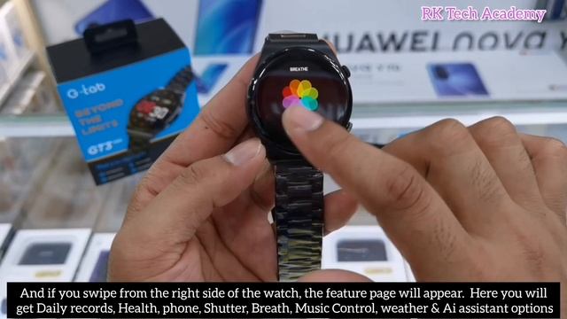 G-TAB GT3 Pro Smart Watch Unboxing | Features | Connection Guide | Add Custom Wallpaper смотреть онлайн