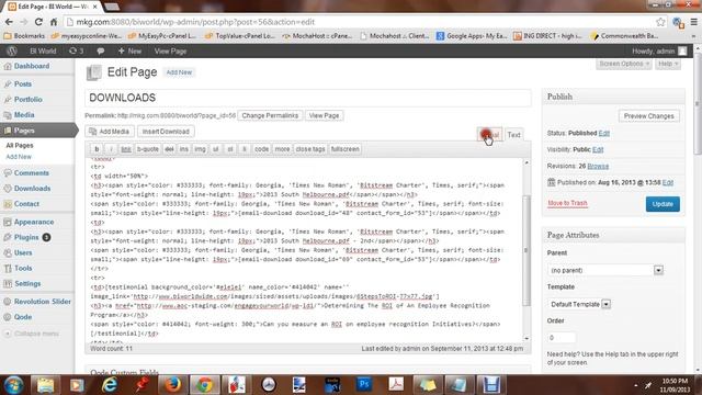 Edit a Wordpress page in HTML | Affordable Websites from /www.myeasypconline.com смотреть онлайн