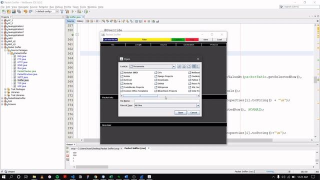 Packet Sniffer Tool using JPCAP | Computer Networks смотреть онлайн