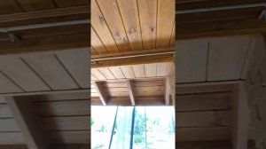 Уличные шторы. Монтаж карнизов и навешивание штор.