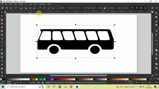 Inkscape Tutorial: How to convert png image to vector image in Inkscape смотреть онлайн