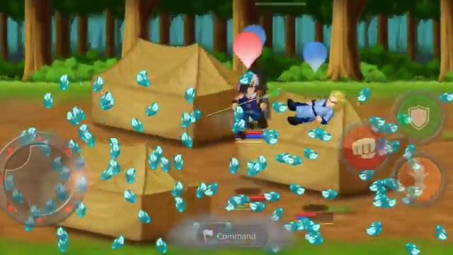 Hero Fighter X Chaotic World,Free Fight Mode, Tien Vs Big Three смотреть онлайн