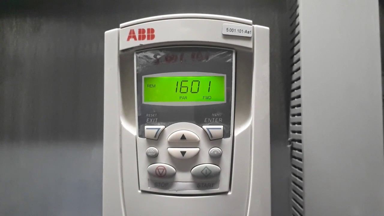 Частотник ABB ACS550 - по параметрам смотреть онлайн