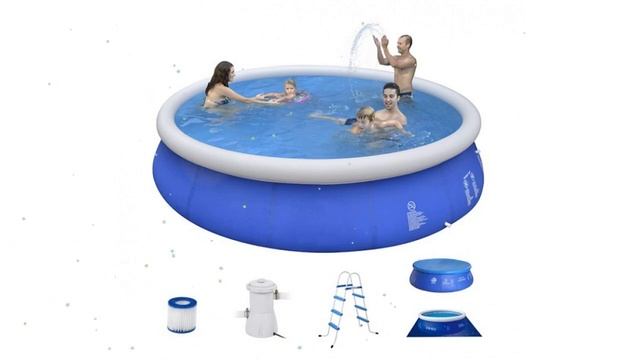 Бассейн Prompt Set Pools Set с аксессуарами, 360х90см, 6654л (JILONG) обзор JL010204-1NG смотреть онлайн