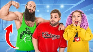 Старший Брат Самого Сильного Человека в Мире! // Луномосик