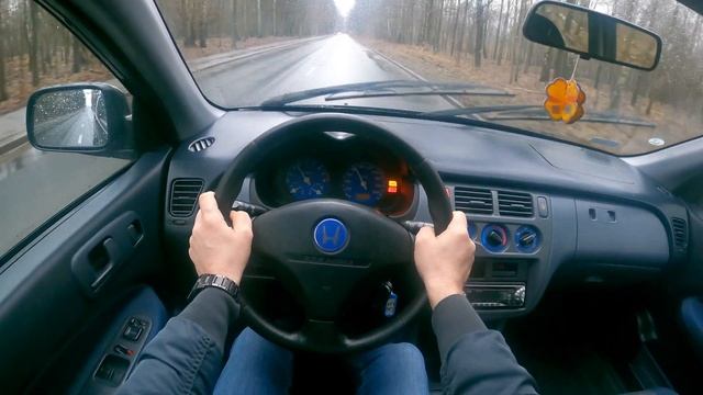 2000 Honda H-RV | 105 HP | POV Test Drive смотреть онлайн