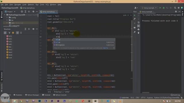 Stylish Progress Bar Using Python Code | Tkinter | GUI Application смотреть онлайн