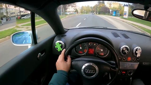 Audi TT Roadster 1.8 Turbo 180 HP | 4K POV TEST DRIVE смотреть онлайн
