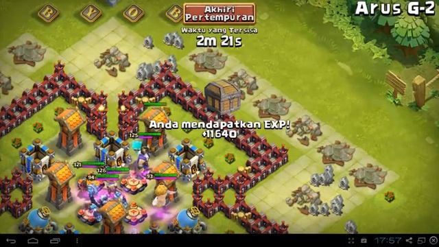 Castle Clash G Wave, no garrison with RAFFLESIA base design смотреть онлайн