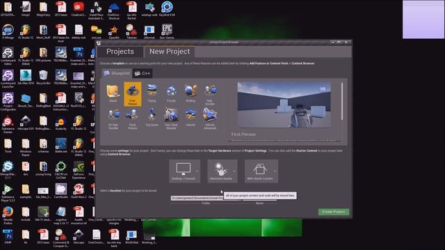 Unreal Engine 4 Master Sequence Movie смотреть онлайн
