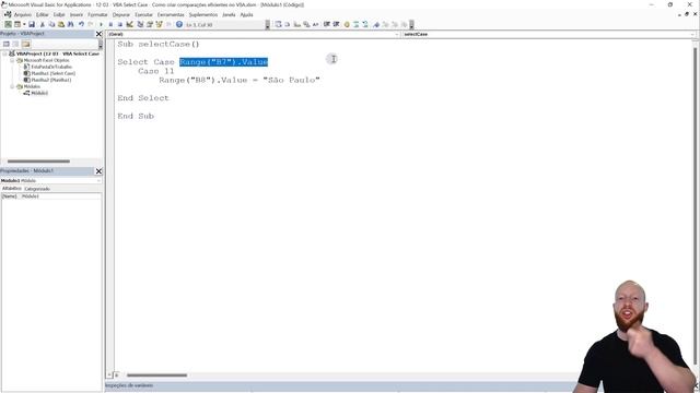 VBA Select Case - Como Criar Comparações Eficientes no VBA смотреть онлайн