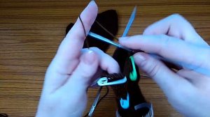 Двойные детские варежки. МК .Пальчик индийским клином.