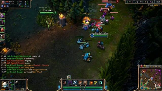 League of Legends - Rocket Girl Tristana - Full Game With Friends смотреть онлайн