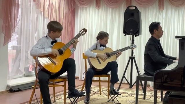 «Хабанера» П. Роч; Вальс А. Жубанов; “Take Five” P.Desmond; Сафьянов Николай, Кульметова Амалия. смотреть онлайн
