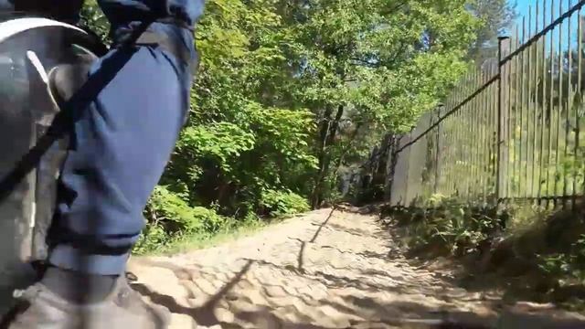 на моноколесе Никола и Тэсла по лесу и песку. #euc #моноколесо смотреть онлайн